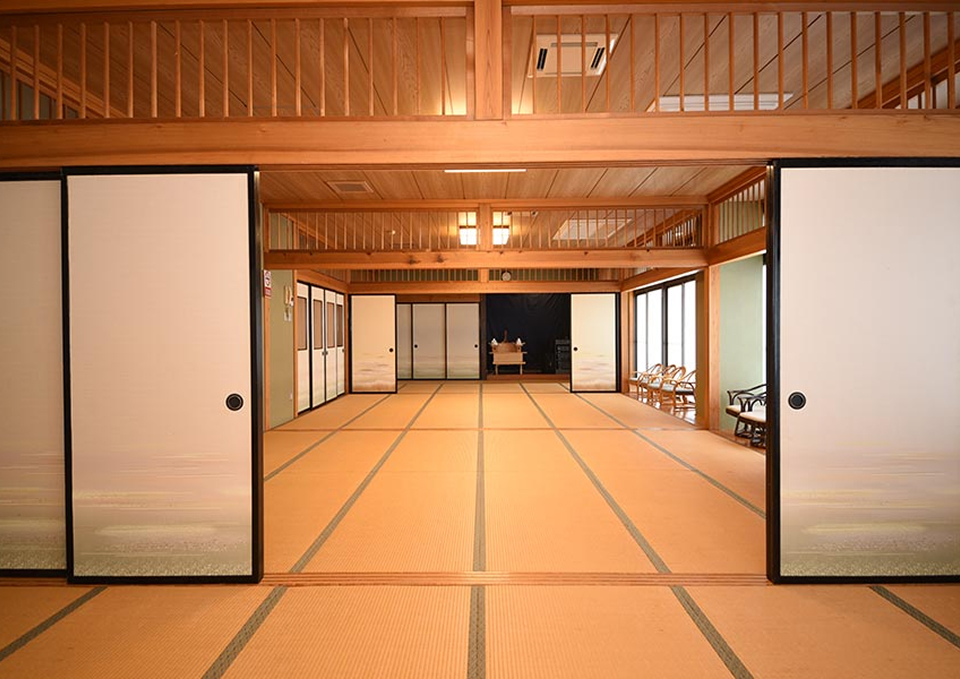 グリーンズピアの和室大広間