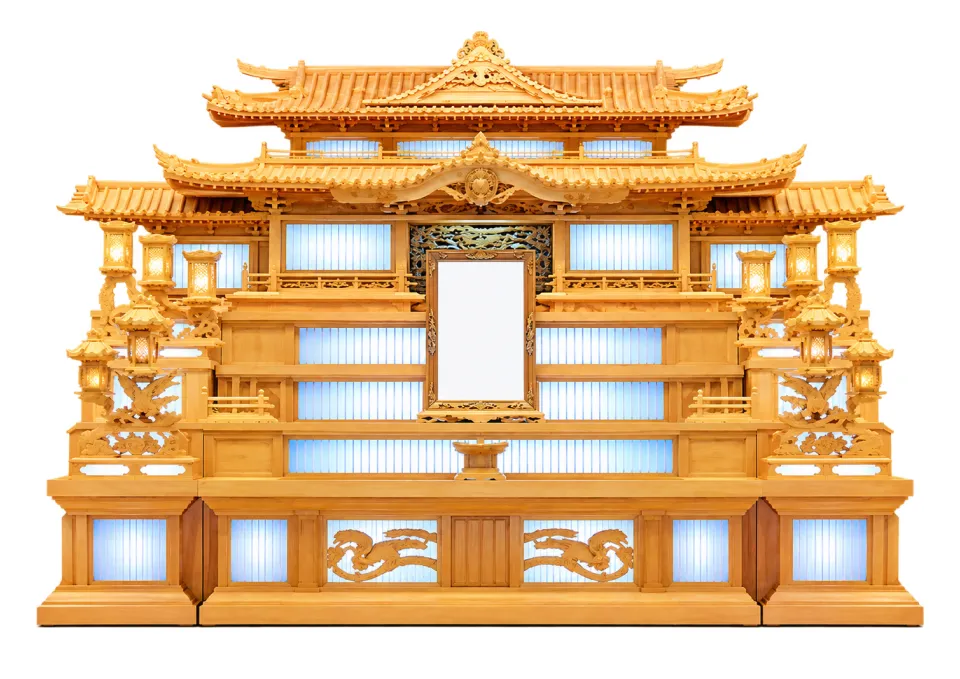 Dコースの祭壇