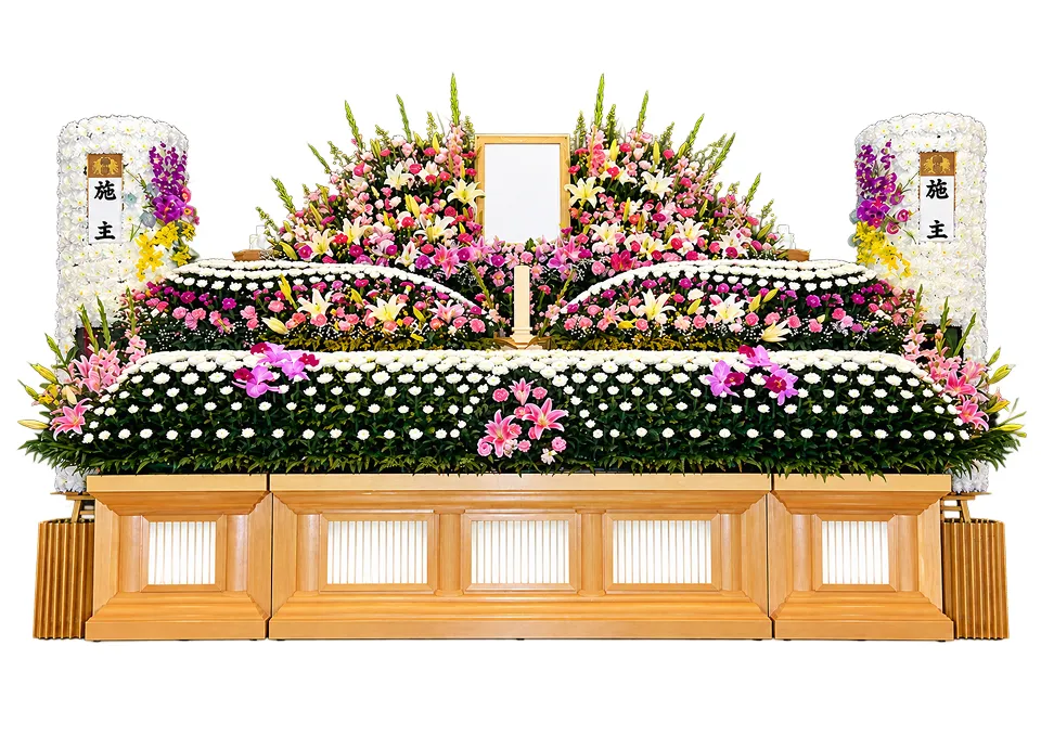 一般葬プラン オリジナルコースの祭壇