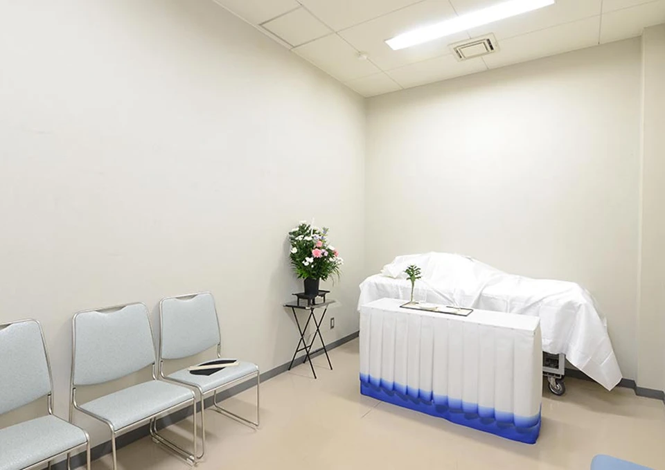 いわふねホールの安置室